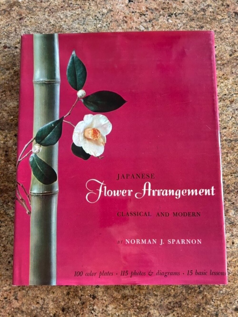 Japanese Flower Arrangement by Norman J. Sparnon w 2 pamphlets from Sogetsu 1963